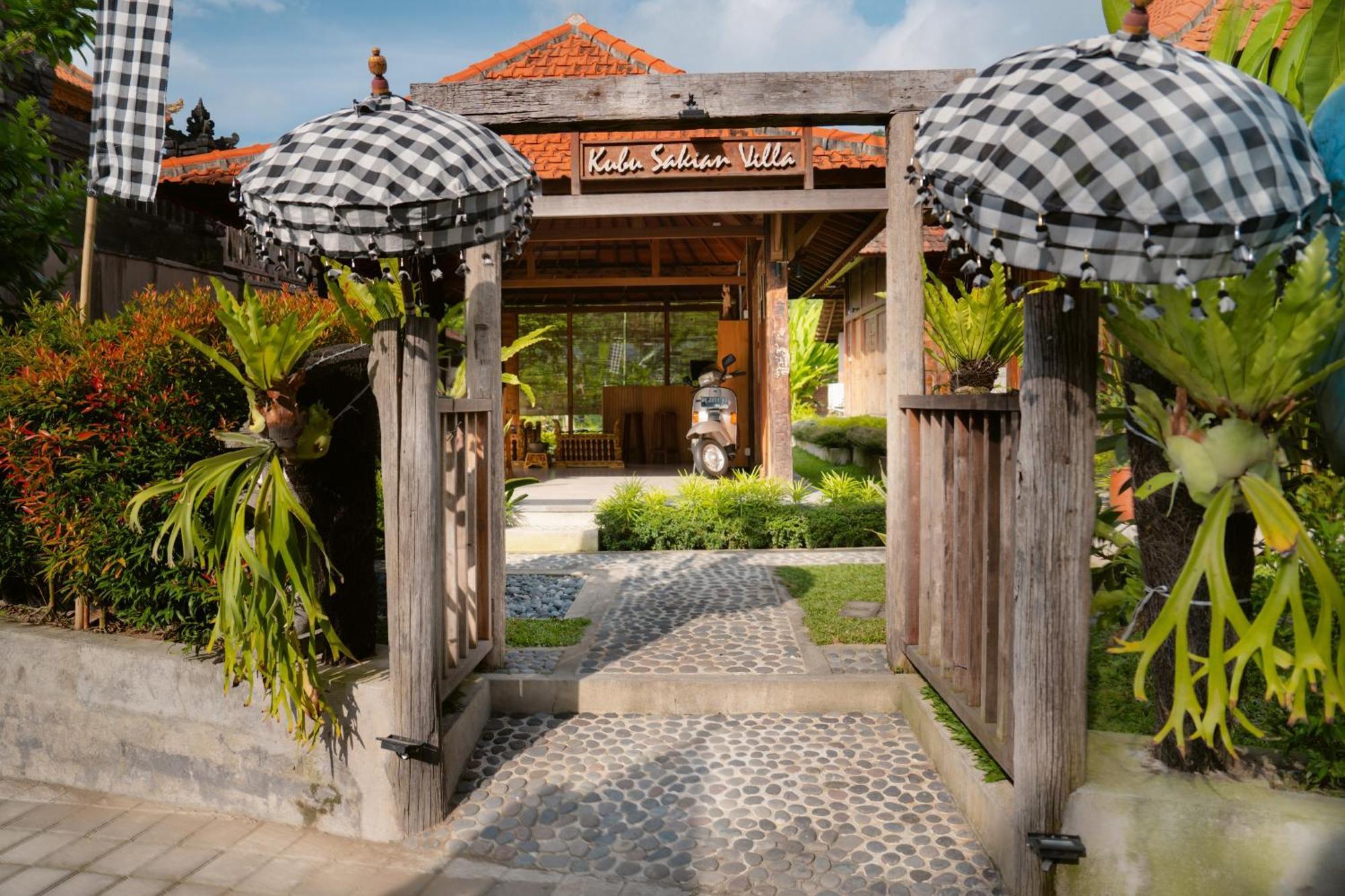 Kubu Sakian Villa And Restaurant Sidemen Silebeng ภายนอก รูปภาพ