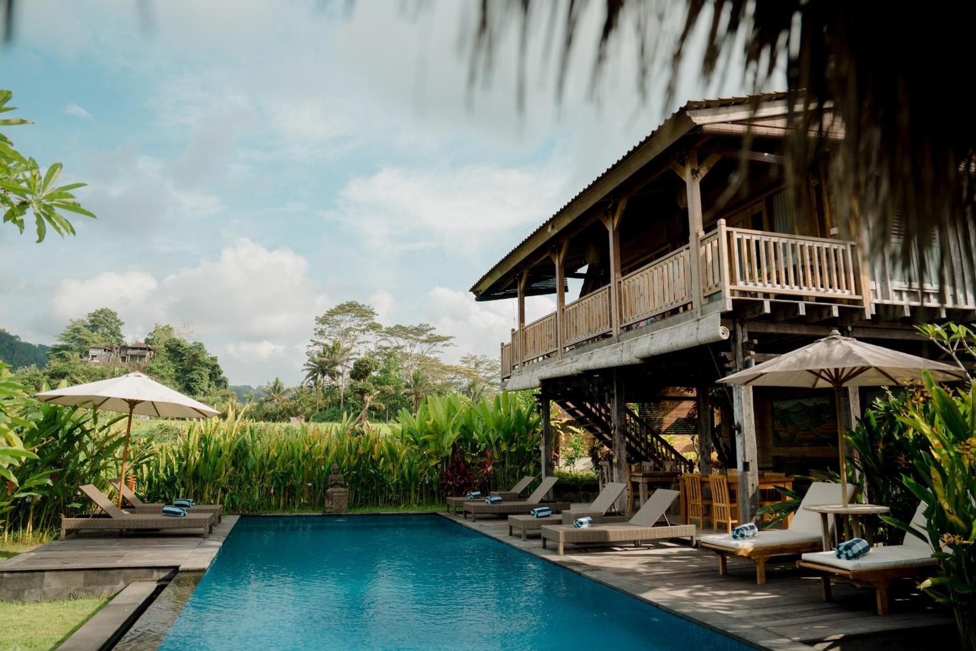 Kubu Sakian Villa And Restaurant Sidemen Silebeng ภายนอก รูปภาพ