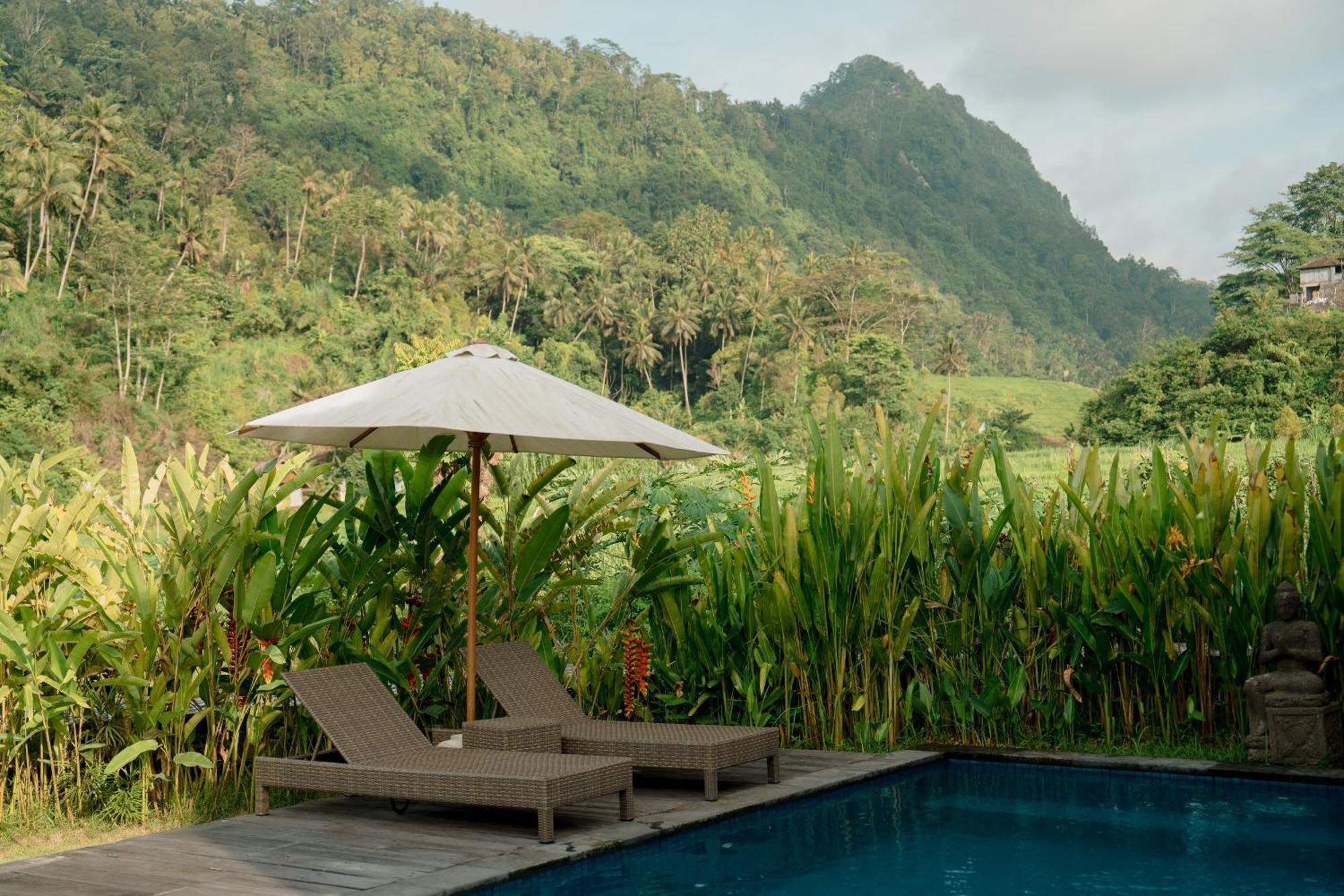 Kubu Sakian Villa And Restaurant Sidemen Silebeng ภายนอก รูปภาพ