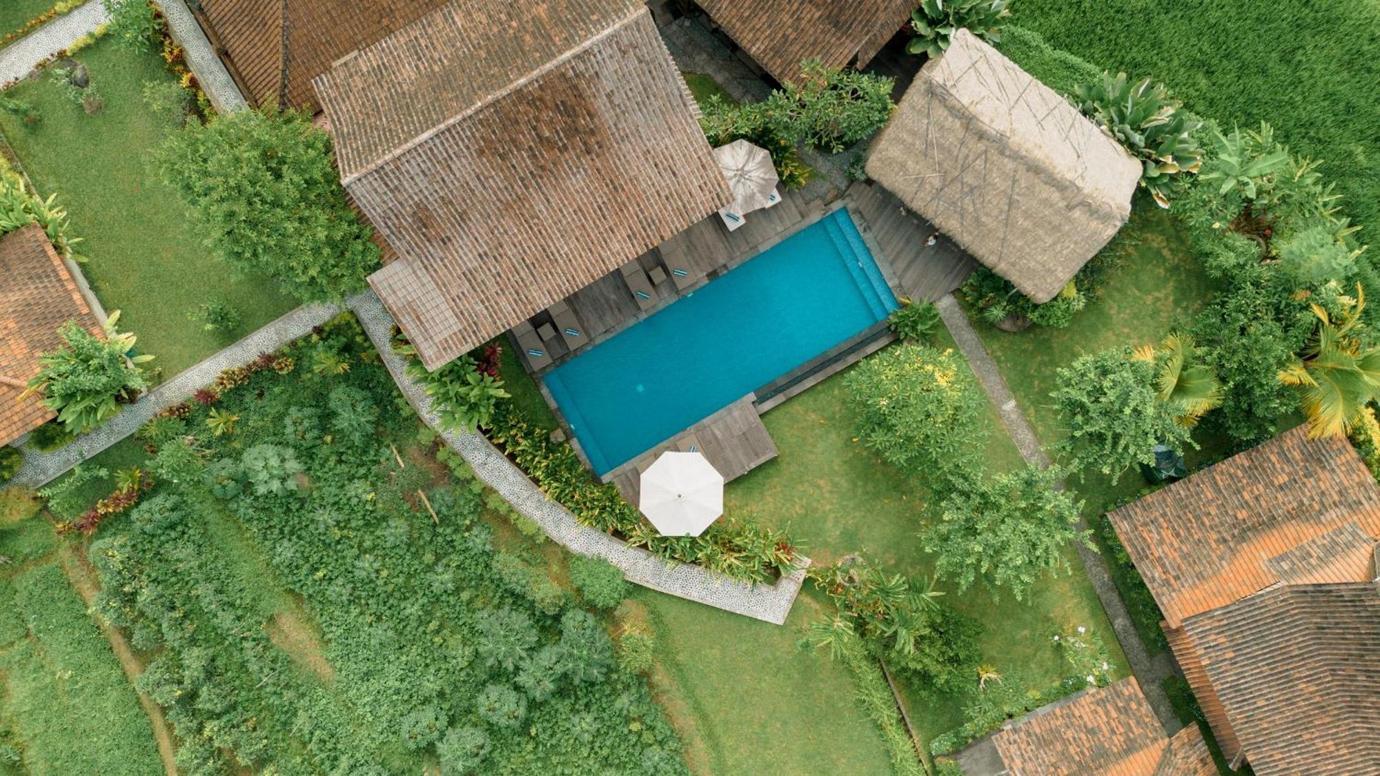 Kubu Sakian Villa And Restaurant Sidemen Silebeng ภายนอก รูปภาพ