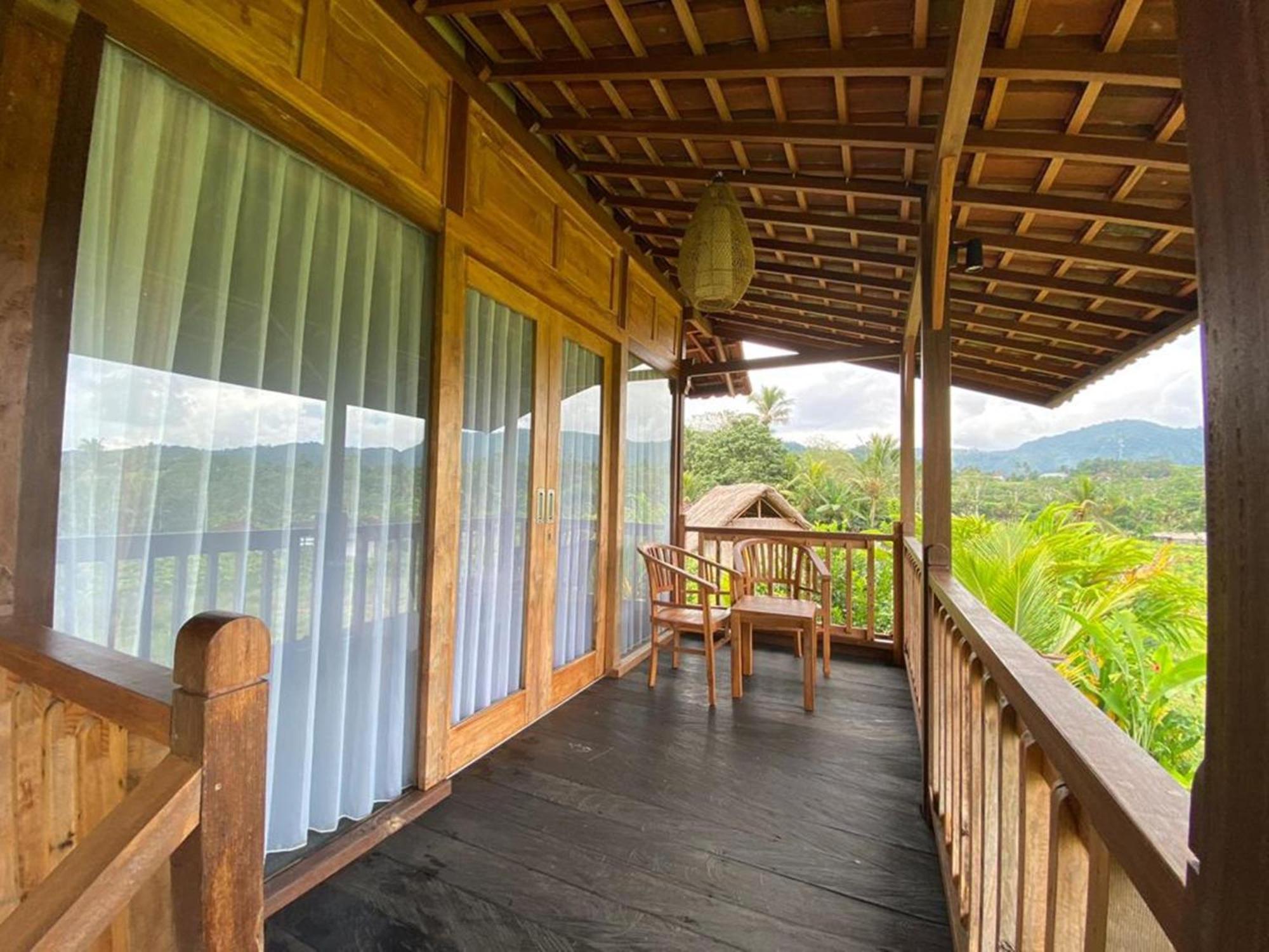 Kubu Sakian Villa And Restaurant Sidemen Silebeng ภายนอก รูปภาพ
